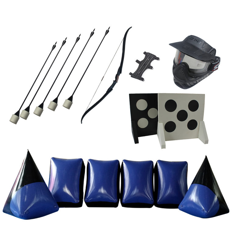 Pack complet arc, flèches et masque